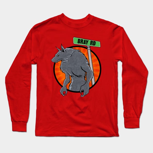 The Beast of Bray Road Long Sleeve T-Shirt by TheLenRoman